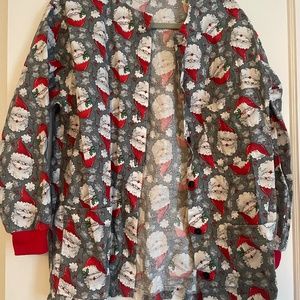 Santa scrub coat